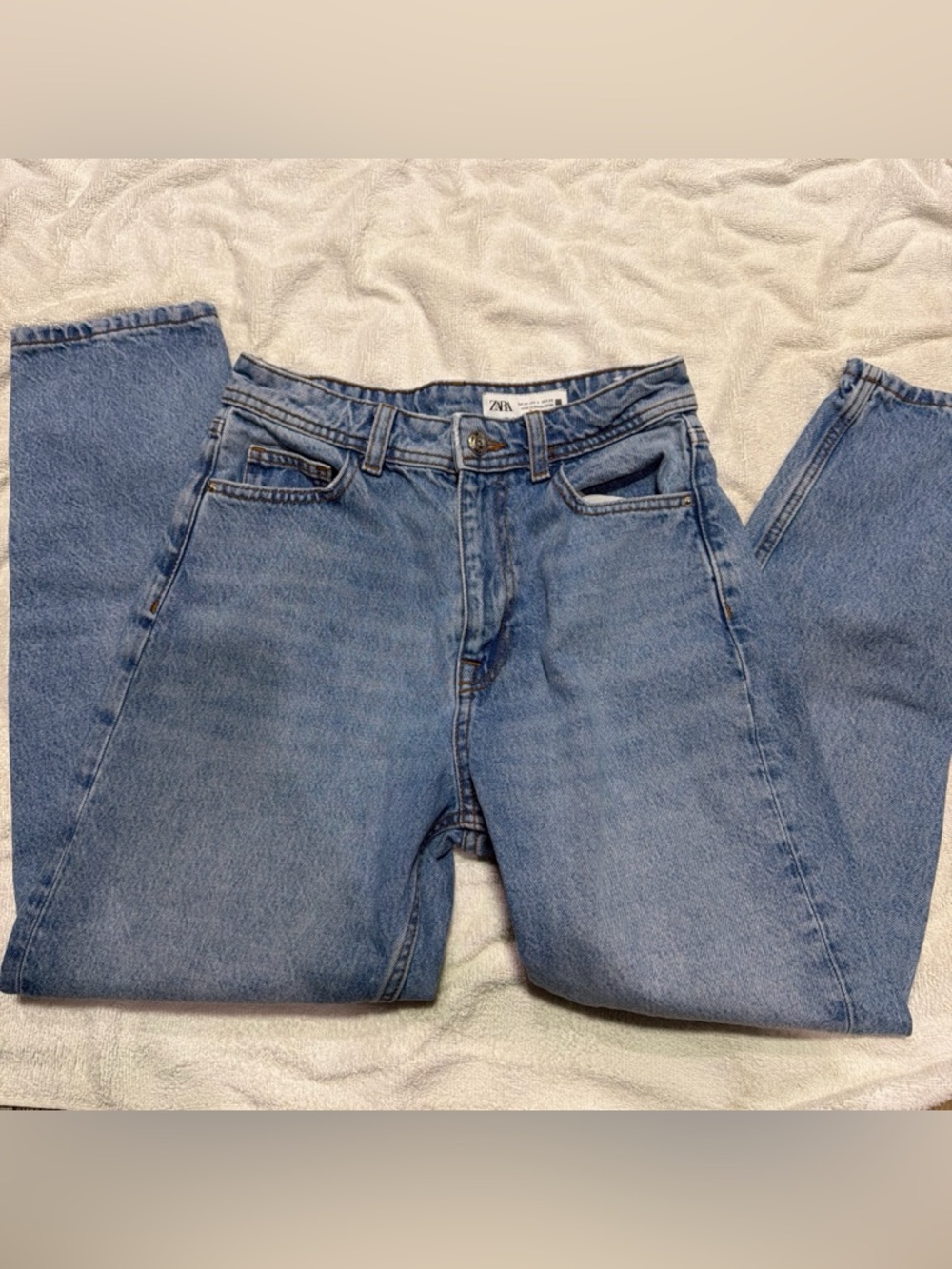 Zara Light Blue Denim Jeans